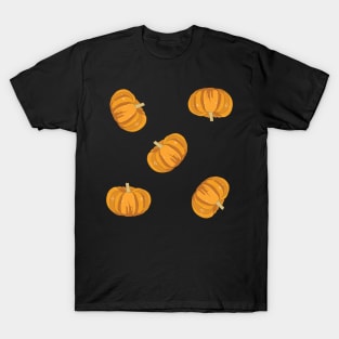 Pattern : Orange Pumpkins T-Shirt